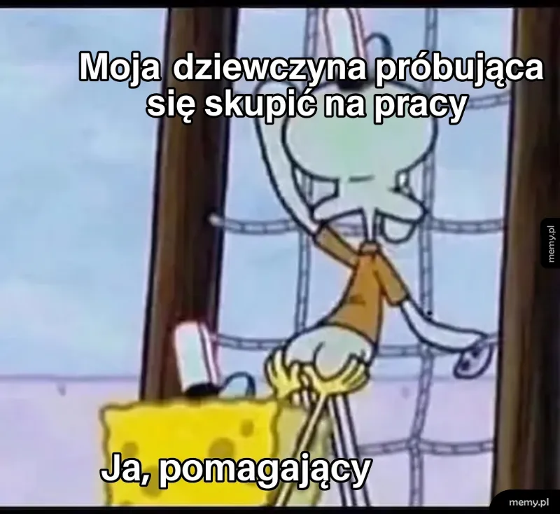 Oferuje swoje "wsparcie" 🍑😅