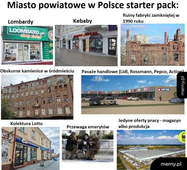 Ekosystem gospodarczy oparty na ciągłym krążeniu tych samych stu złotych między lombardem, kebabem i kolekturą Lotto ♻️💸