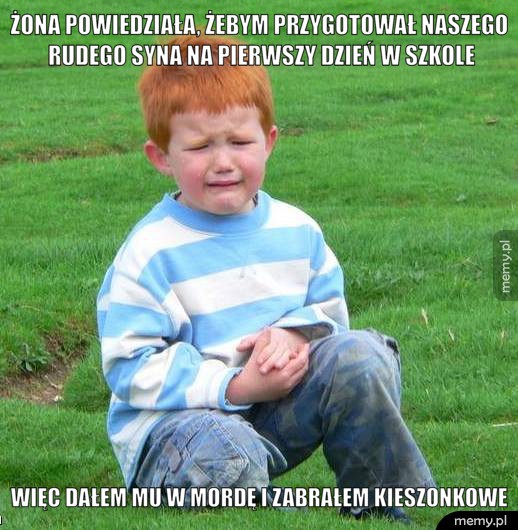 Pierwszy dzień w szkole