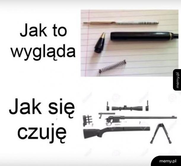 Składanie długopisu