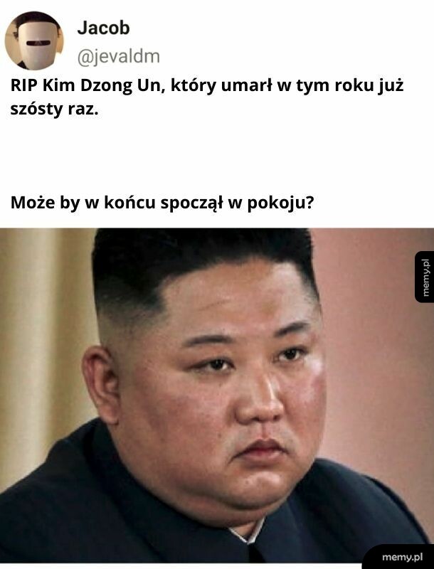RIP Kim Dzong Un... znowu