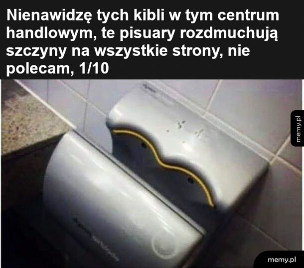 Słabe pisuary