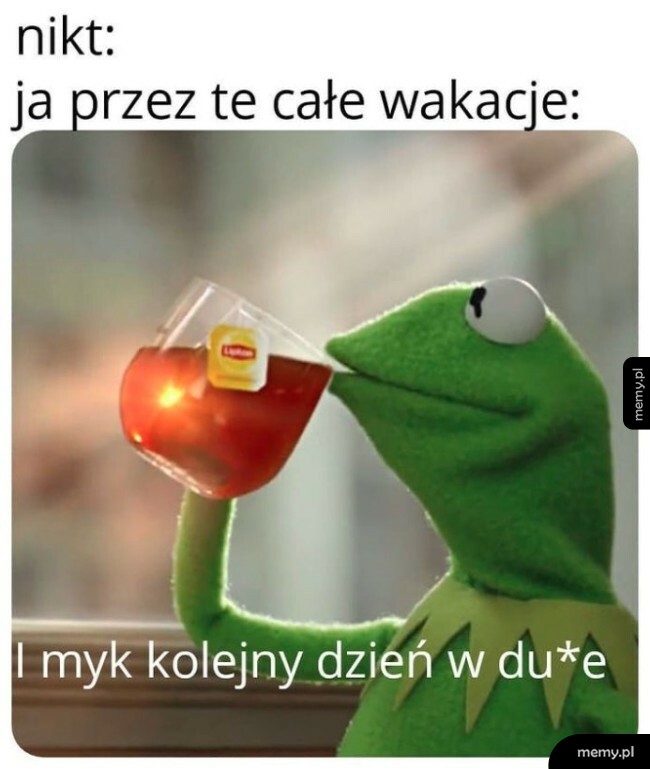Ja przez całe wakacje