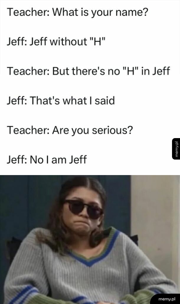 Jeff without H