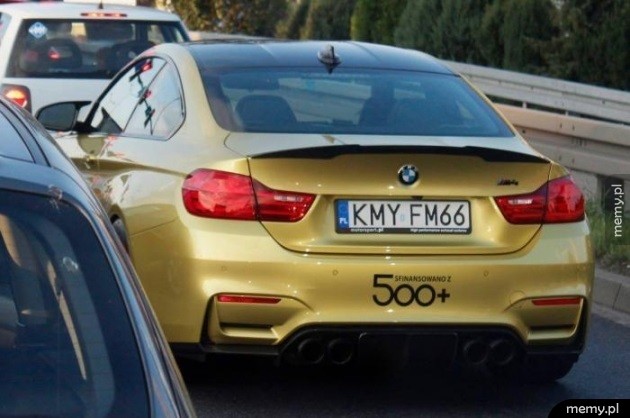 Sfinansowano z 500 plus