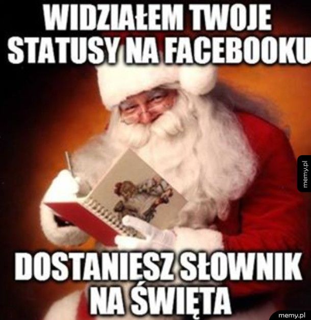 Święty Mikołaj tak mówi