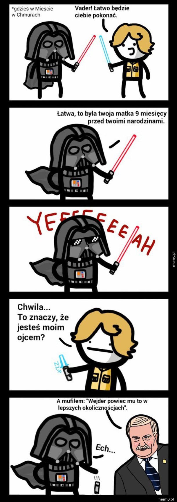 Luke Skywalker vs. Darth Vader