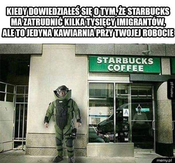 Starbucks zatrudni imigrantów