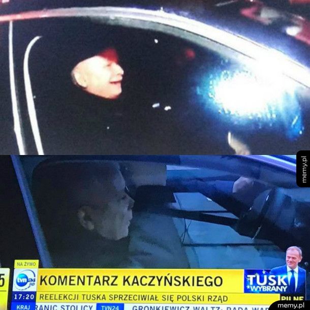 Komantarz Kaczyńskiego na wygraną Tuska