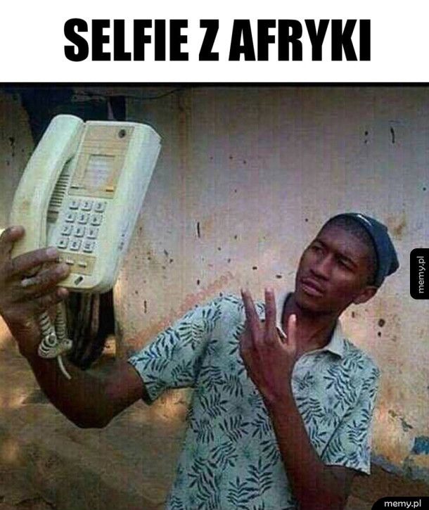 Afrykańskie selfie