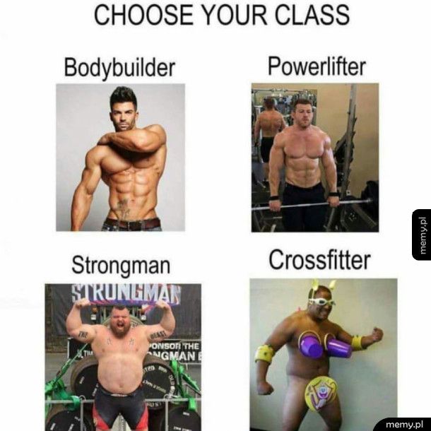 Wybierz swoją klasę