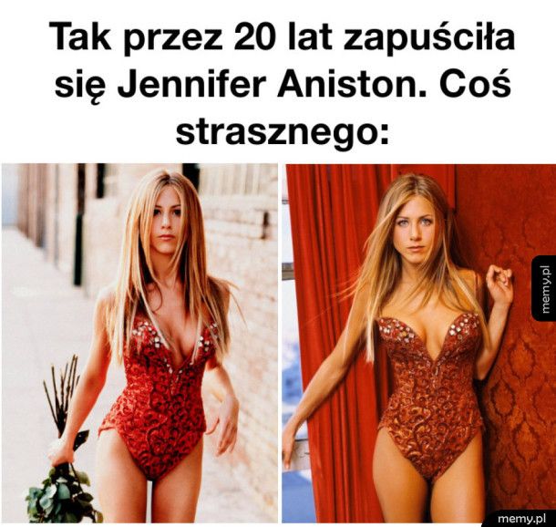 Tak zapuściła się Jennifer Aniston