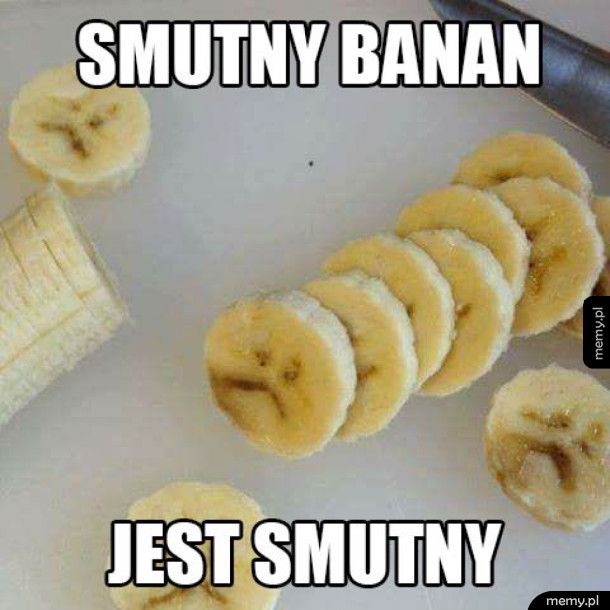 Smutny banan