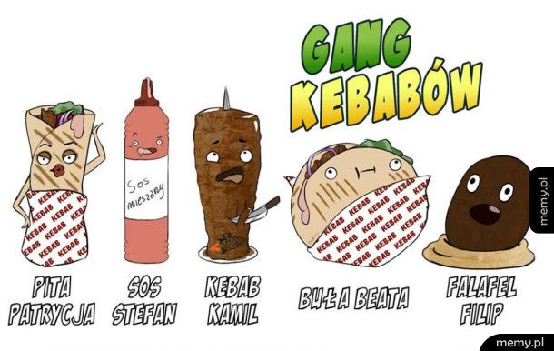 Gang kebabów
