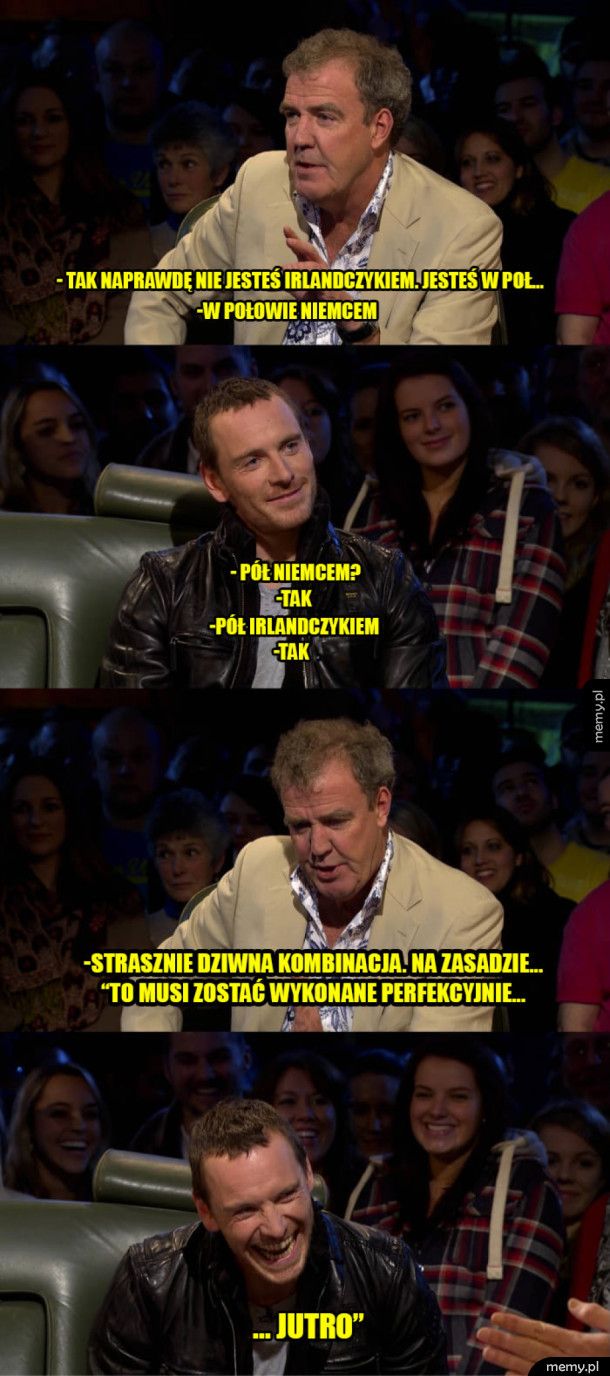 Jeremy Clarkson i Michael Fassbender