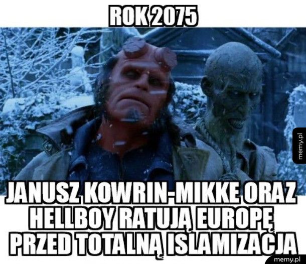 Janusz z Hellboy'em ratują