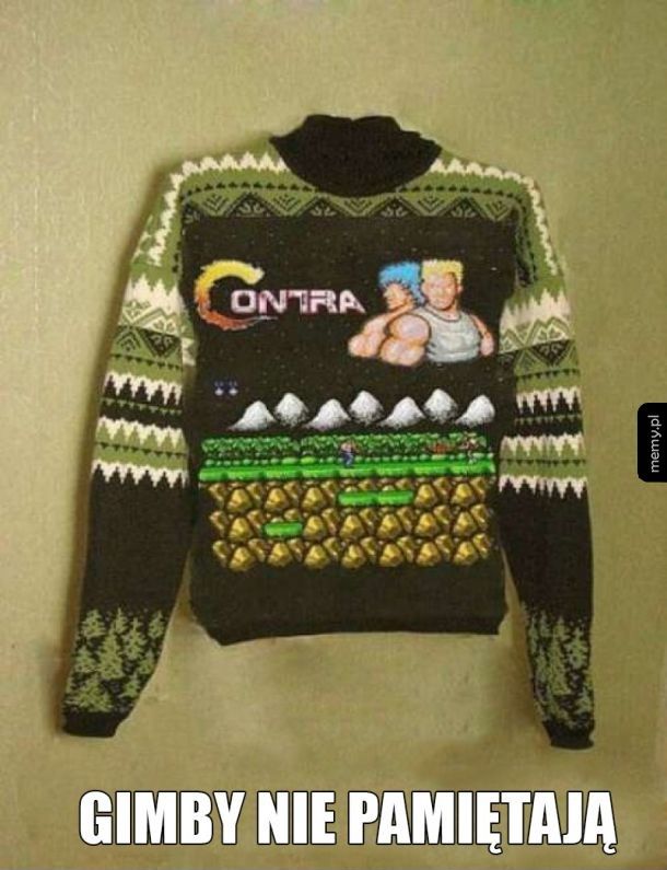 Oryginalny sweter