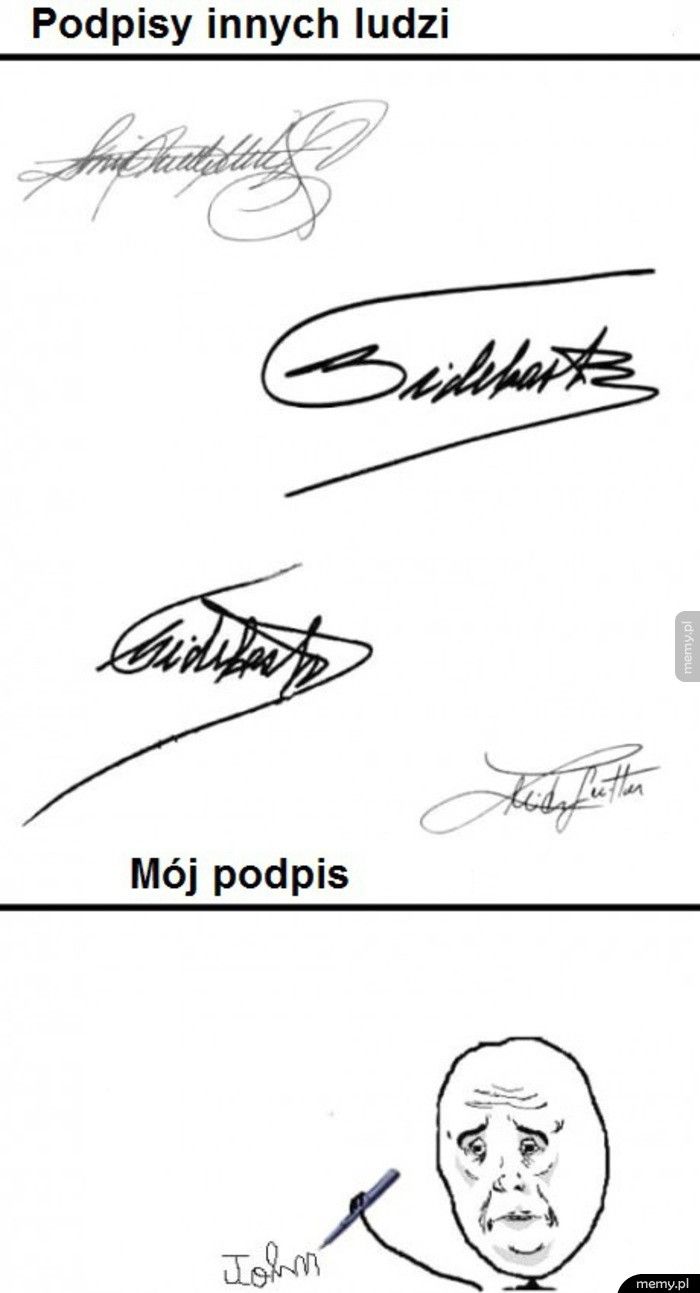 Podpisy