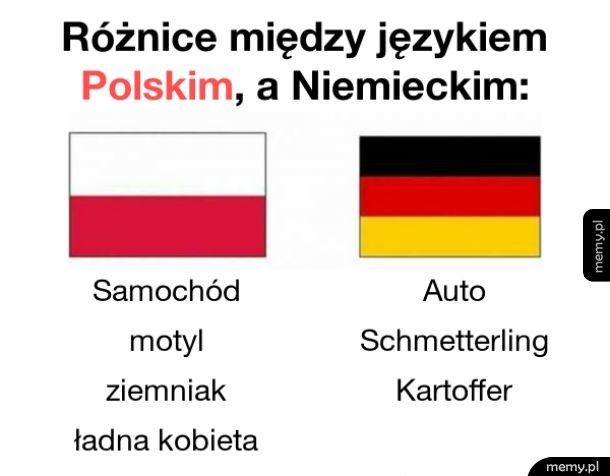 Różnice między polskim a niemieckim