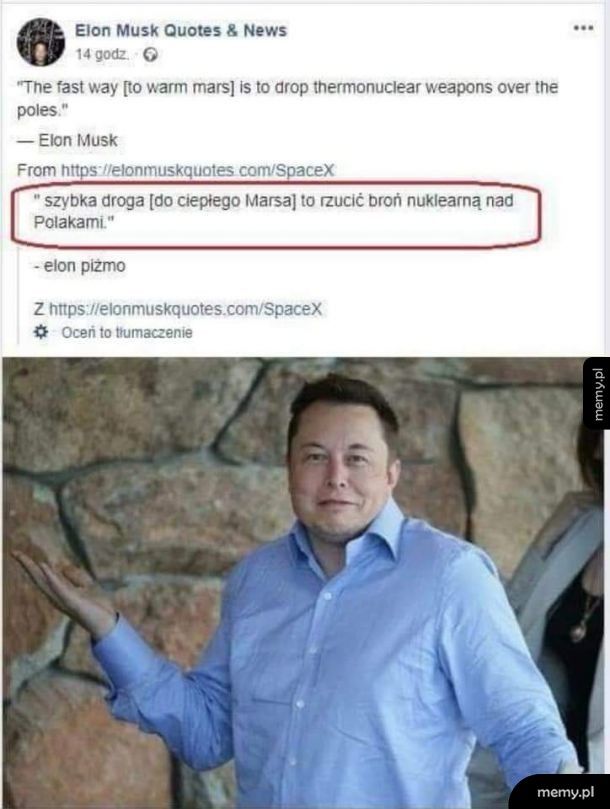 Elon ma wielkie plany