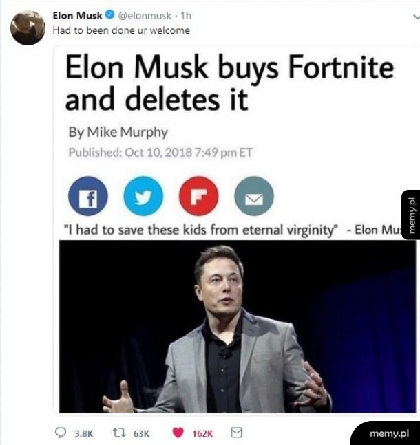 Elon nasz zbawca