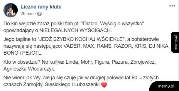 Nie mogę się doczekać polskich "Szybkich i Wściekłych"