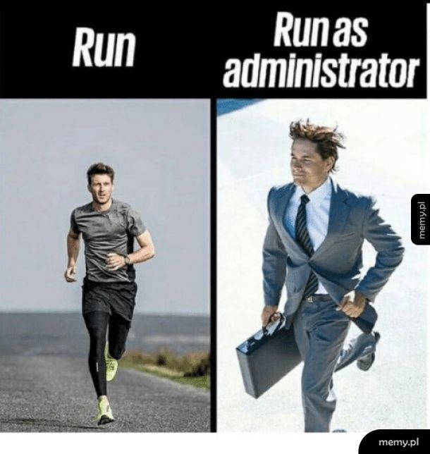 Run as administrator