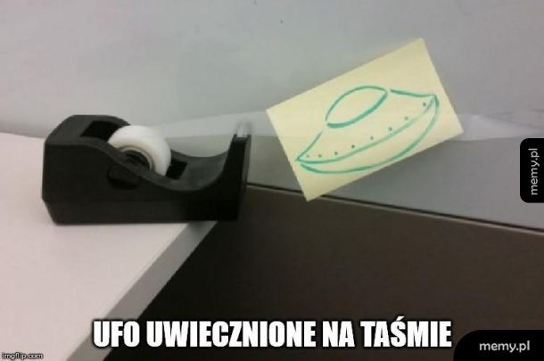 UFO uwiecznione na taśmie
