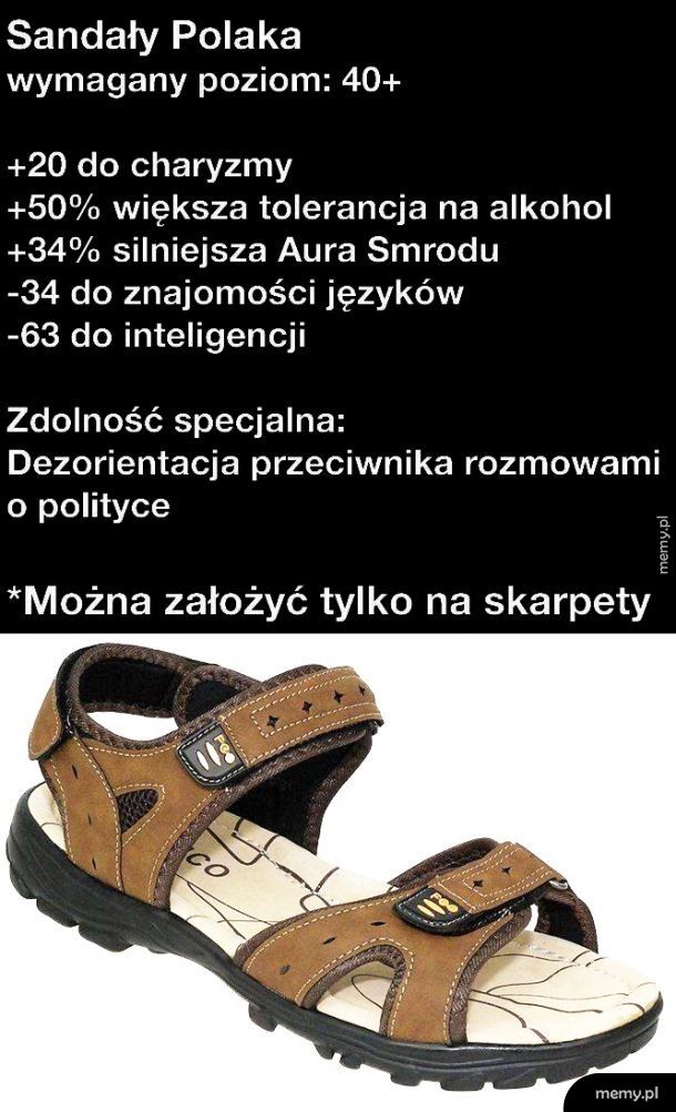 Sandały Janusza