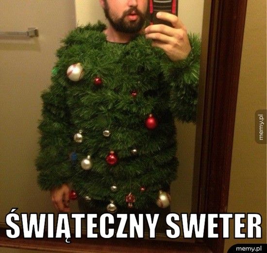   Świąteczny sweter
