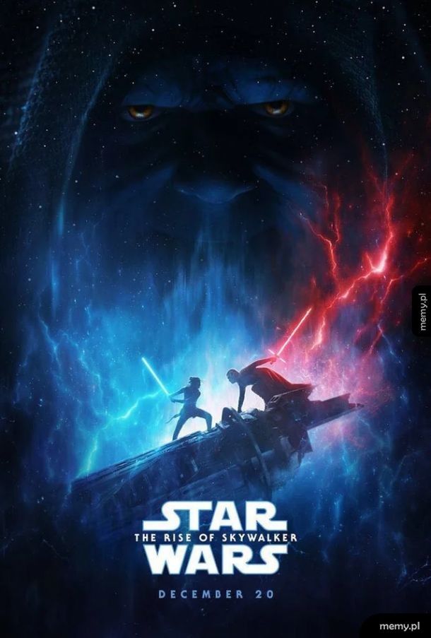 Oficjalny plakat IX części "Gwiezdnych Wojen"