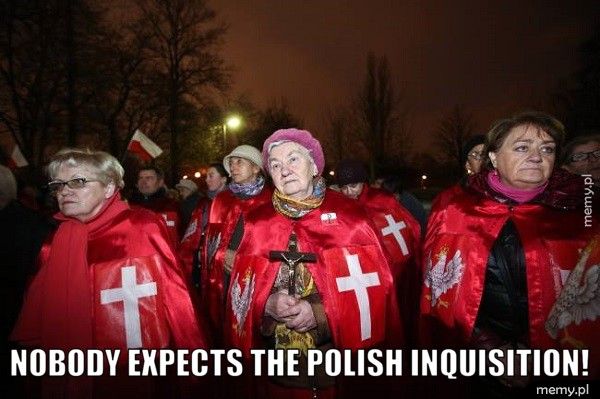  nobody expects the polish inquisition!
