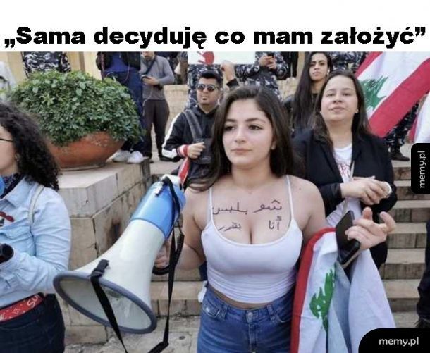 Protest w Bejrucie