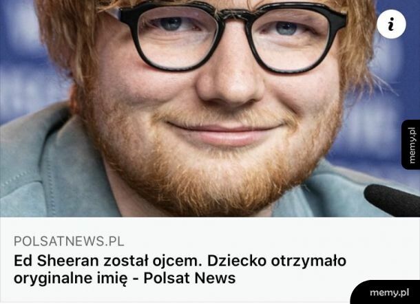 Polsat news Sheeran