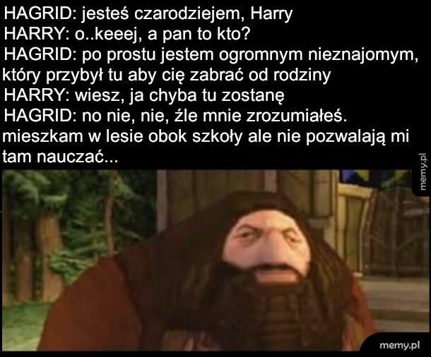 Rubeus Hagrid, wielki nieogar