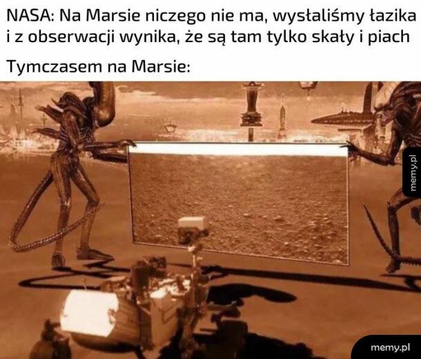 Obserwacje na Marsie