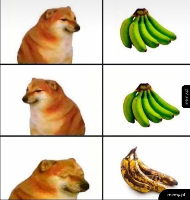 Typowe banany