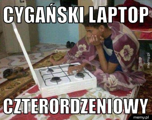 Cygański laptop