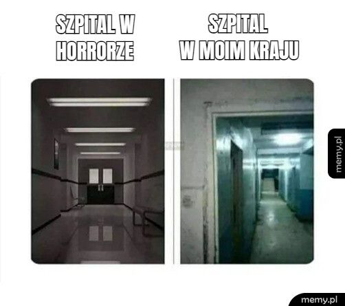 szpital w 
horrorze 