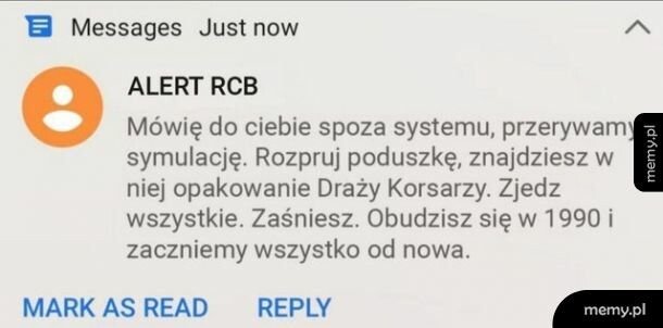 Mówię do ciebie spoza systemu