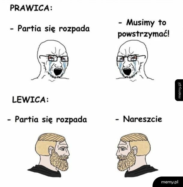 Mają tyle partii ile płci