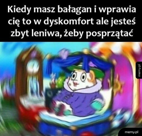 Bałagan w domu