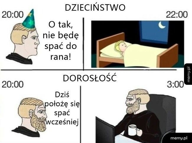 Dzieciństwo vs. Dorosłość