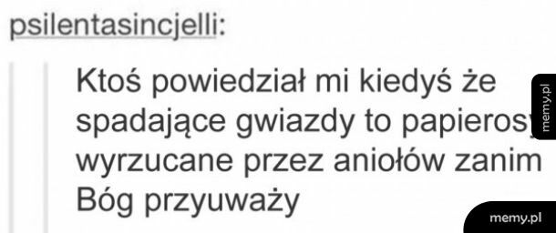 Spadające gwiazdy