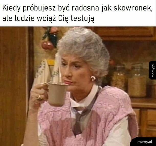 Radość na mej twarzy