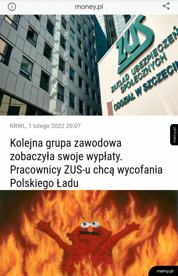 Zaraz zaczną odłupywać marmury i wykręcać złote klamki z ZUSowskich pałaców...