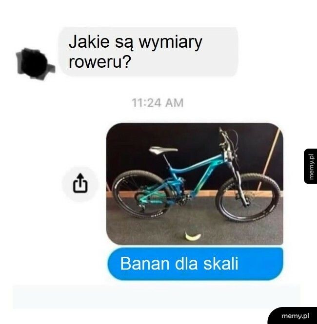 Wymiary roweru