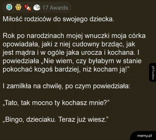 Miłość rodziców do swojego dziecka