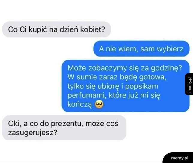 Prezent na Dzień Kobiet