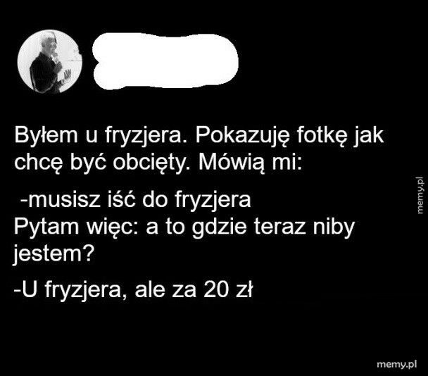 Wizyta u fryzjera